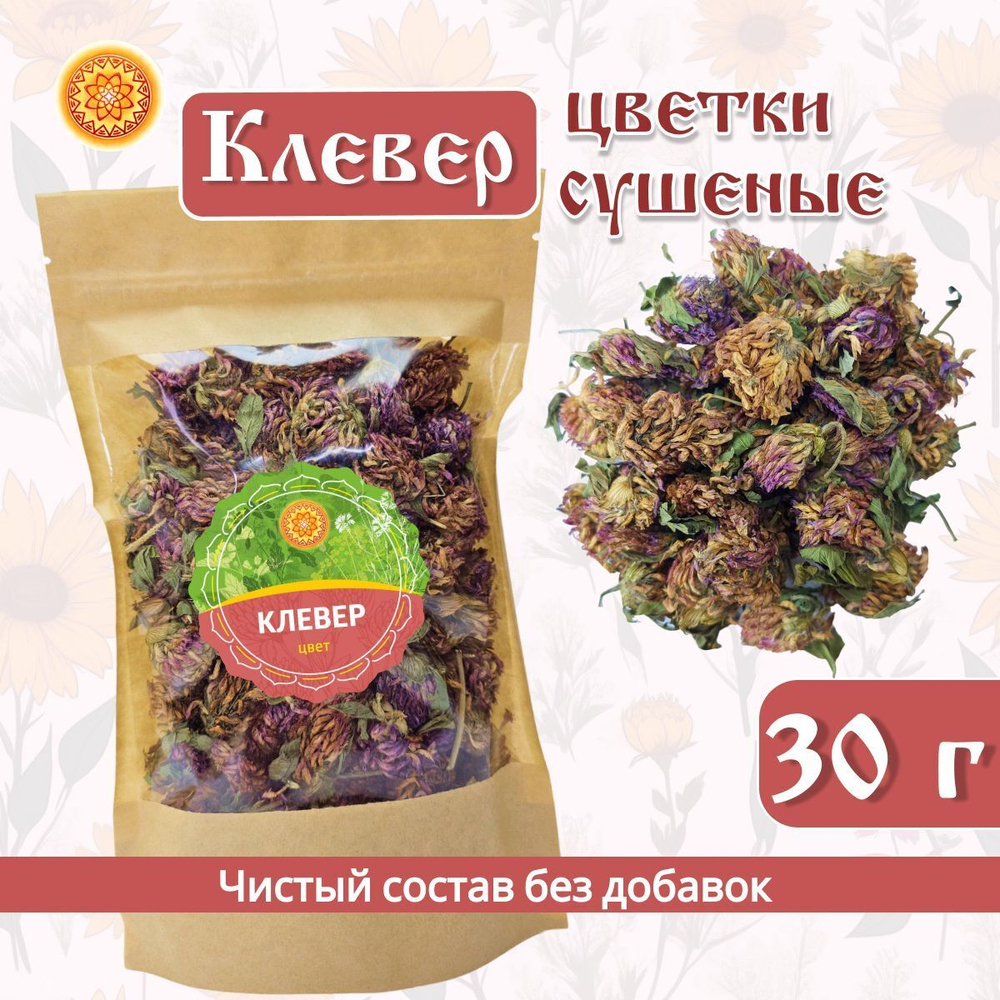 Клевер цвет сушеный.
