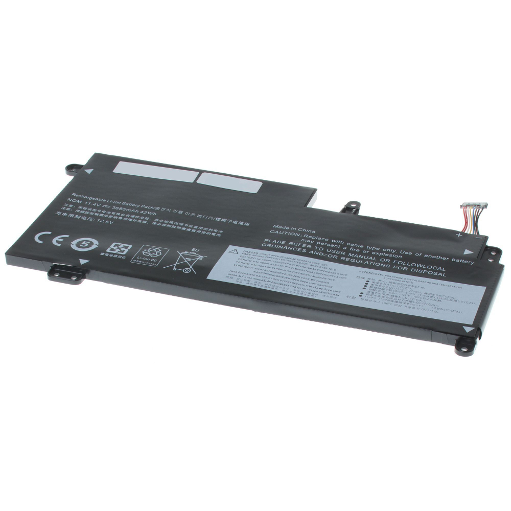 Аккумулятор AnyBatt 3700mAh для ноутбука Lenovo ThinkPad 13 (01AV436) Gen 2