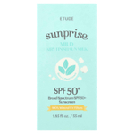 ETUDE, Sunprise, молочко для загара с легким воздушным финишем, SPF 50+, 55 мл (1,85 жидк. унц.)