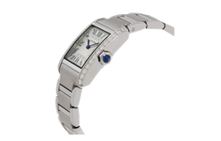 CARTIER TANK DE Quartz Movement 30m Water Resistance Women"s Watch Watch 32mm 32*27mm Silver Dial