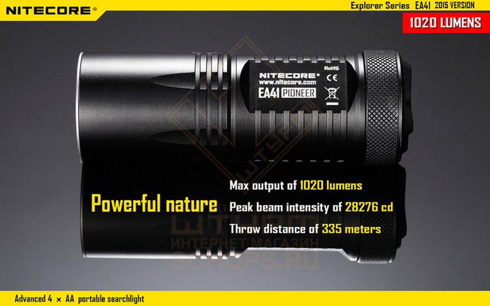 Фонарь Nitecore EA41 PIONEER