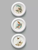 Картины на стену интерьерная на холсте 3 шт 17.5 см