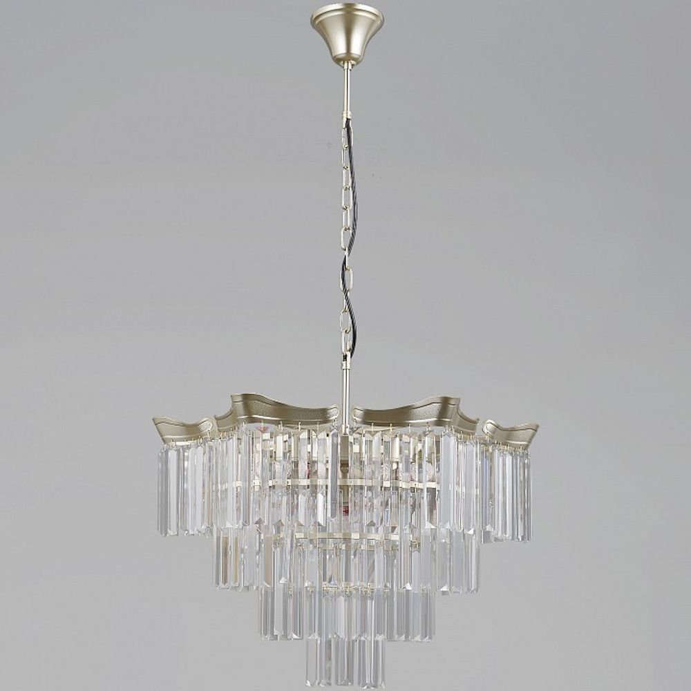 Подвесная люстра ILLUMICO LYRA IL3575-6+3PSQ-24 GD LYRA