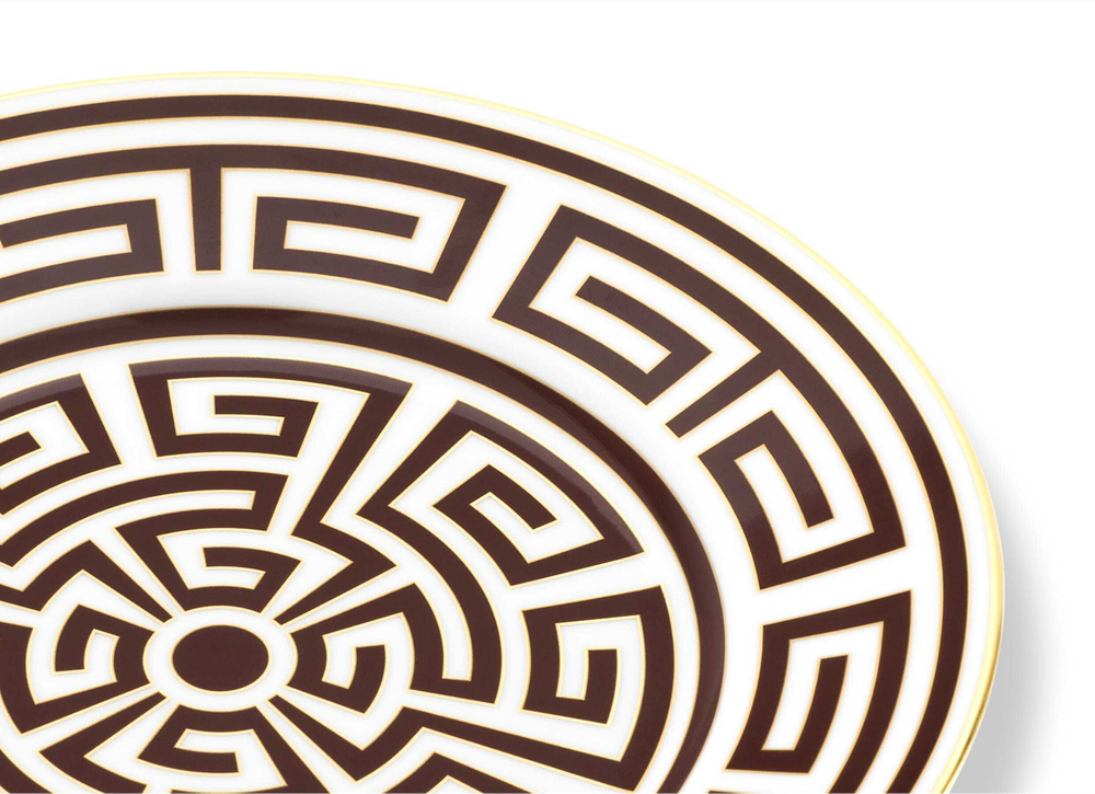 Тарелка десертная Labirinto Ebano (22 см)