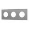 Рамка стеклянная FRM-GLARE-GC-3-GR Arlight 043840