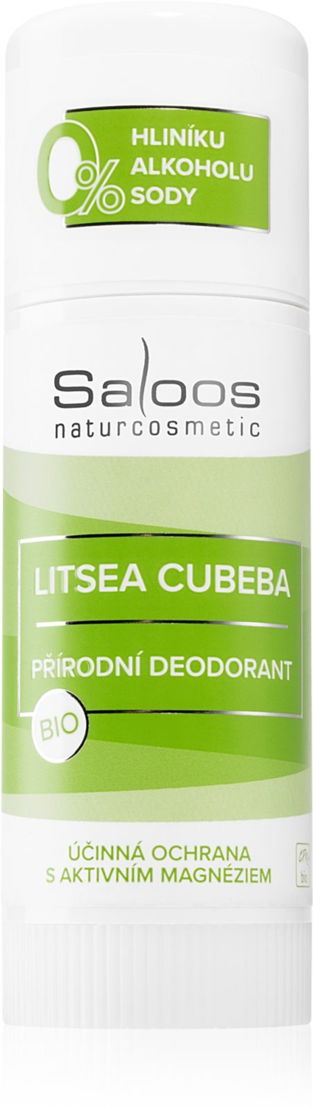 Saloos Bio Deodorant Litsea cubeba - стик-дезодорант /   50  ml  / GTIN 8594031324881