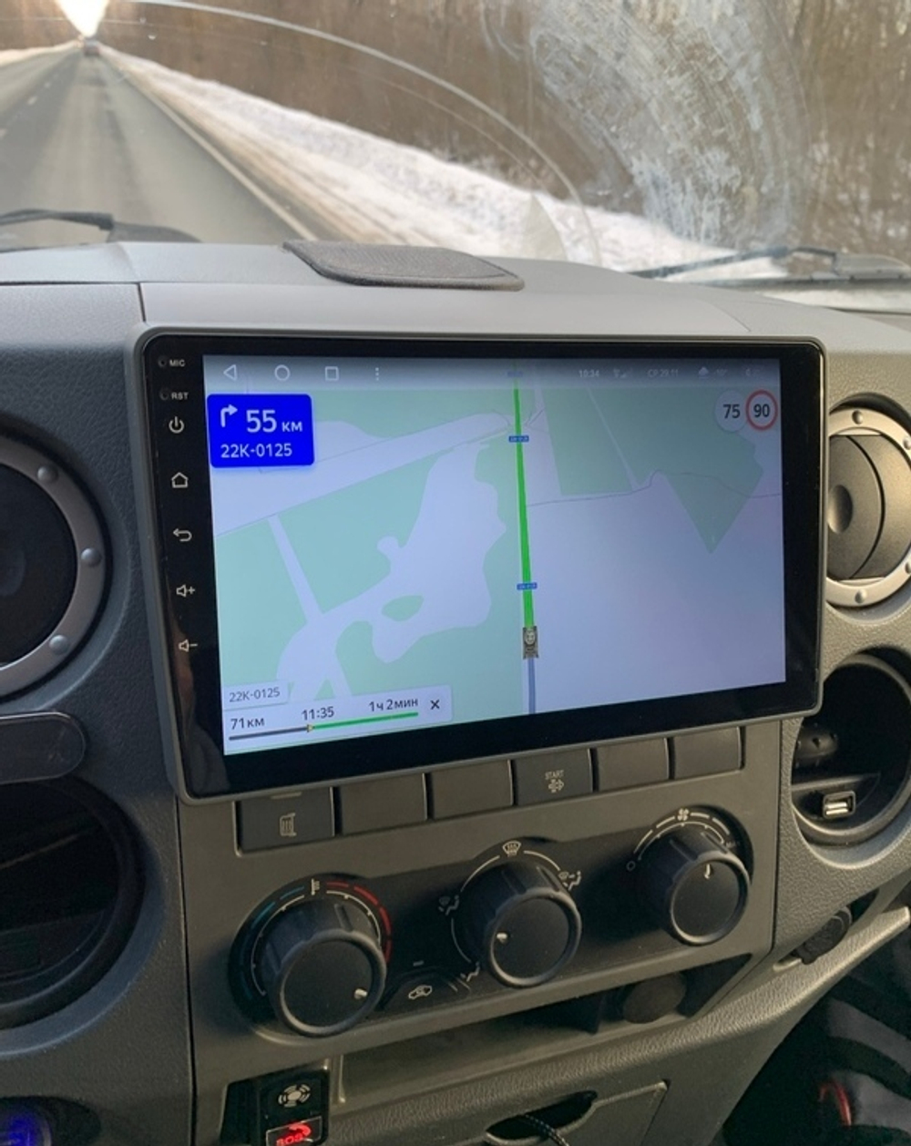 Магнитола для ГАЗель Next, Газон Next без ШГУ (рамка 9") - Teyes CC3L на Android 10, 8-ядер, CarPlay, 4G SIM-слот