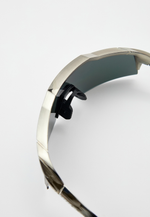 Спортивные очки 100% SPEEDCRAFT SL Soto 1 Polished Black Chrome - HiPER Mercury Mirror Lens