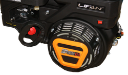 Двигатель LIFAN KP500 (4х такт, 22л.с, вал 25мм, ручной стартер)