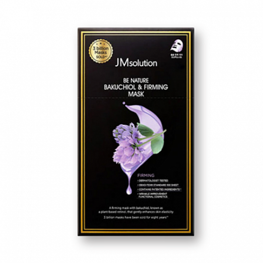 JMsolution Be Nature Bakuchiol & Firming Mask, 24ml*1ea - Укрепляющая маска с бакучиолом