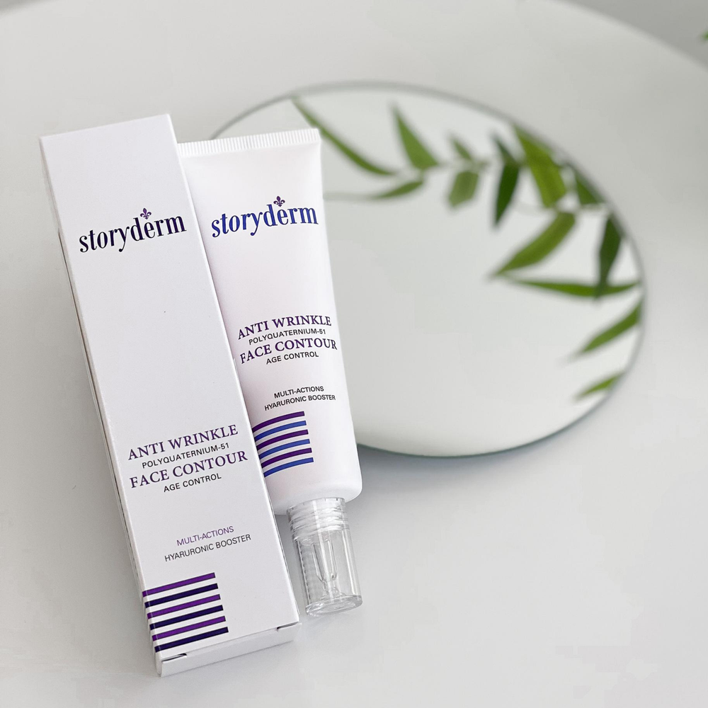 Увлажняющий крем-гель ластик от морщин ANTIWRINKLE FACE CONTOUR