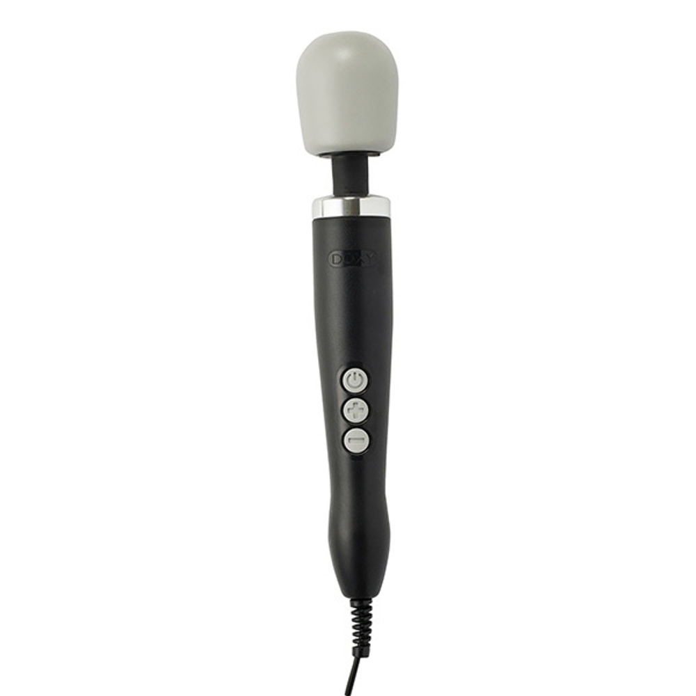 Черный вибратор-вонд 37см Doxy Original Massage Wand Black