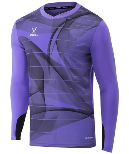 Свитер вратарский DIVISION PerFormDRY GK Pattern LS, сиреневый/темно-серый/белый