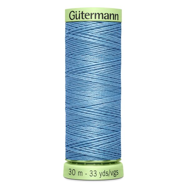 Нитки отделочные Gutermann Top Stitch 30 (30 метров), 5 кат. | 143 серо-голубой