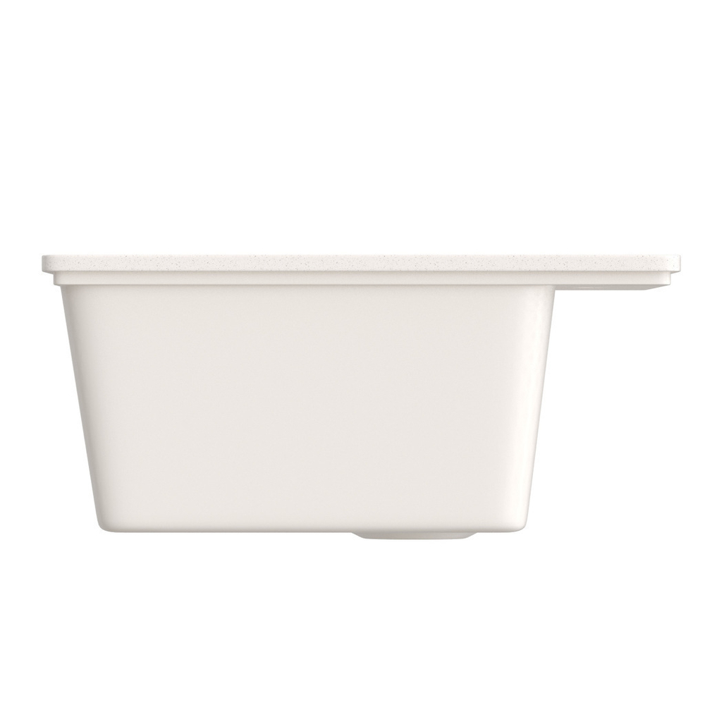 Мойка ML-GMS21 СТАНДАРТ прямоугольная, белый (331), 565*505*200мм