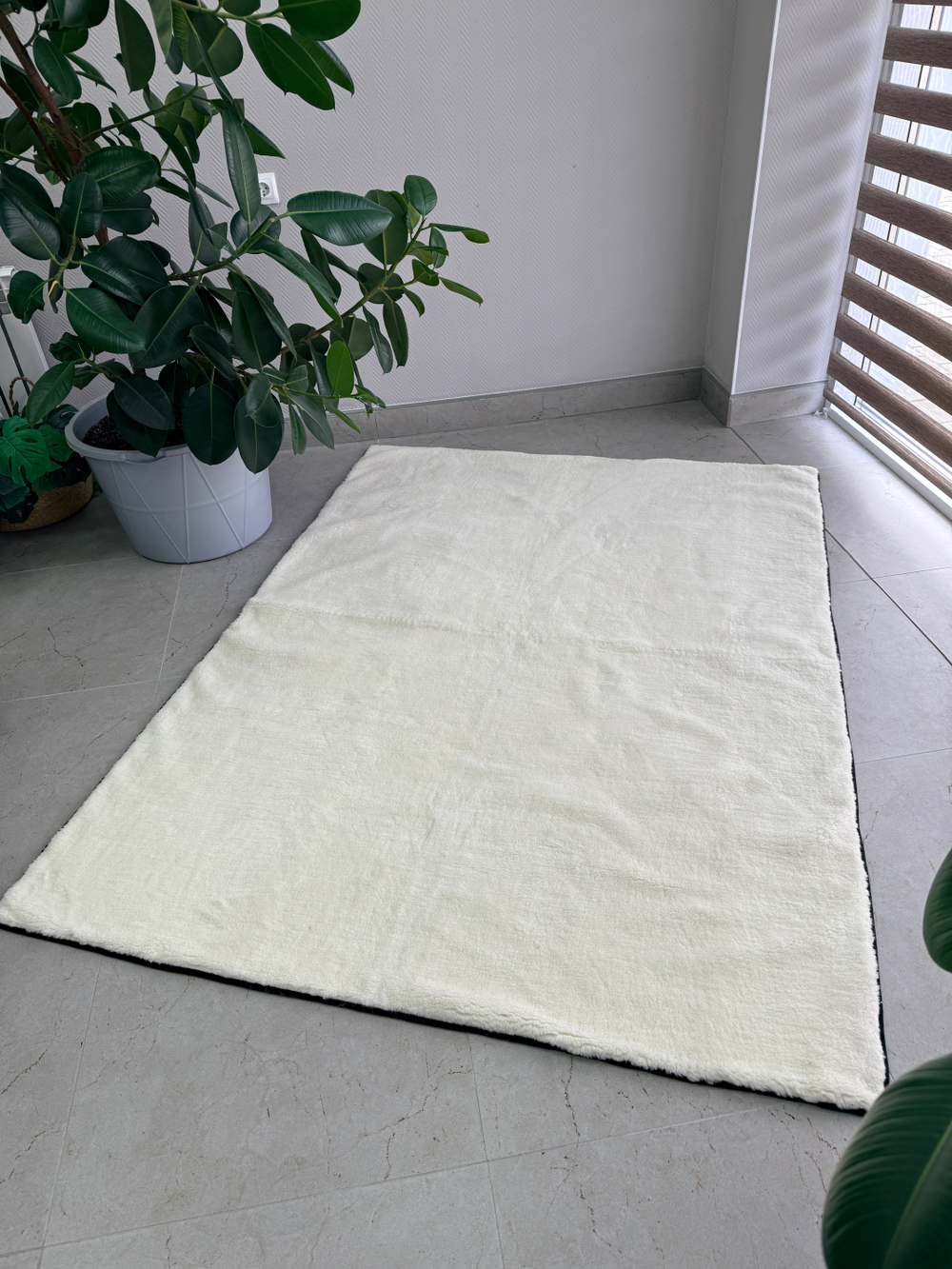 Ковер шерстяной натуральный