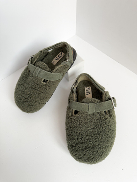 Меховые сандалии Zara, 26