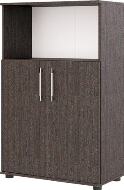 Офисный шкаф для документов с открытой полкой А-29