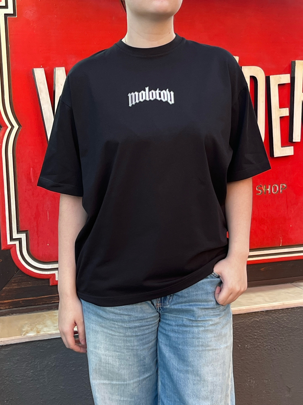 Футболка MLTV Зажигалка Черный