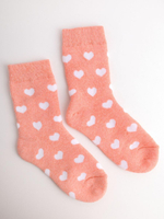 Носки д/девочки махровые TBP329 коралловый р.20 (Батик), 1 шт.