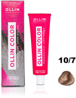 OLLIN COLOR 10/7 светлый блондин коричневый 100 мл Перманентная крем-краска для волос