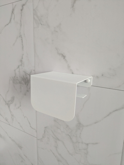 Держатель для туалетной бумаги MetaDec Flex белый