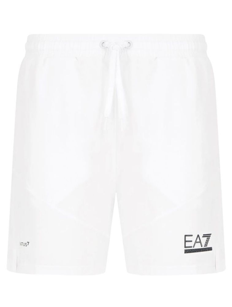 Мужские теннисные шорты EA7 Man Woven Shorts - white