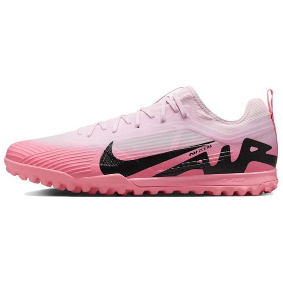 NIKE Zoom Mercurial Vapor 15 Pro Футбольные бутсы Низкие Топ Розовый/черный Унисекс