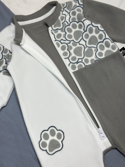 Флисовый Комбинезон Лапки