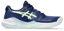 Женские Кроссовки теннисные Asics Gel-Challenger 14 Clay - blueexpanse/illuminate yellow