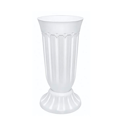 Вазон "Флавия" высокий 5 л цвет в ассортименте