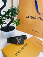 Louis Vuitton Двухсторонний кожаный ремень