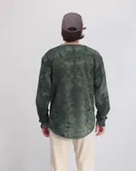 Толстовка Anteater Hoodlong Tie Dye Зеленая