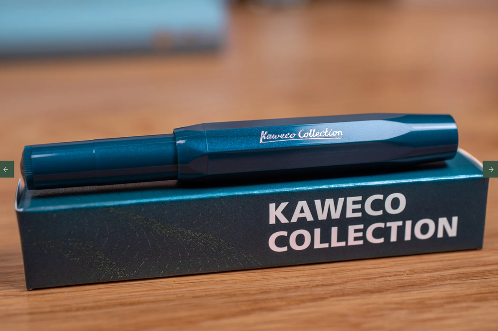Перьевая ручка Kaweco Toyama M 0,9мм пластиковый корпус Синий в картон.упак. (11000207)
