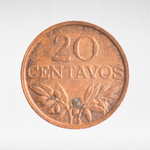 Portugal, 20 Centavos, 1973, VF