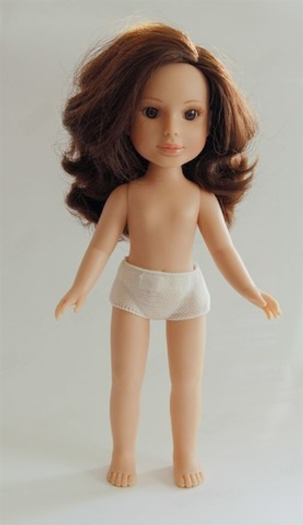 Кукла Арина шатенка без одежды