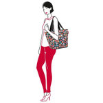 Сумка shopper m happy flowers