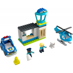 Конструктор LEGO DUPLO Town 10959 Полицейский участок и вертолёт