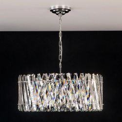 Citilux Ингвар CL334281 Люстра подвесная хрустальная Хром
