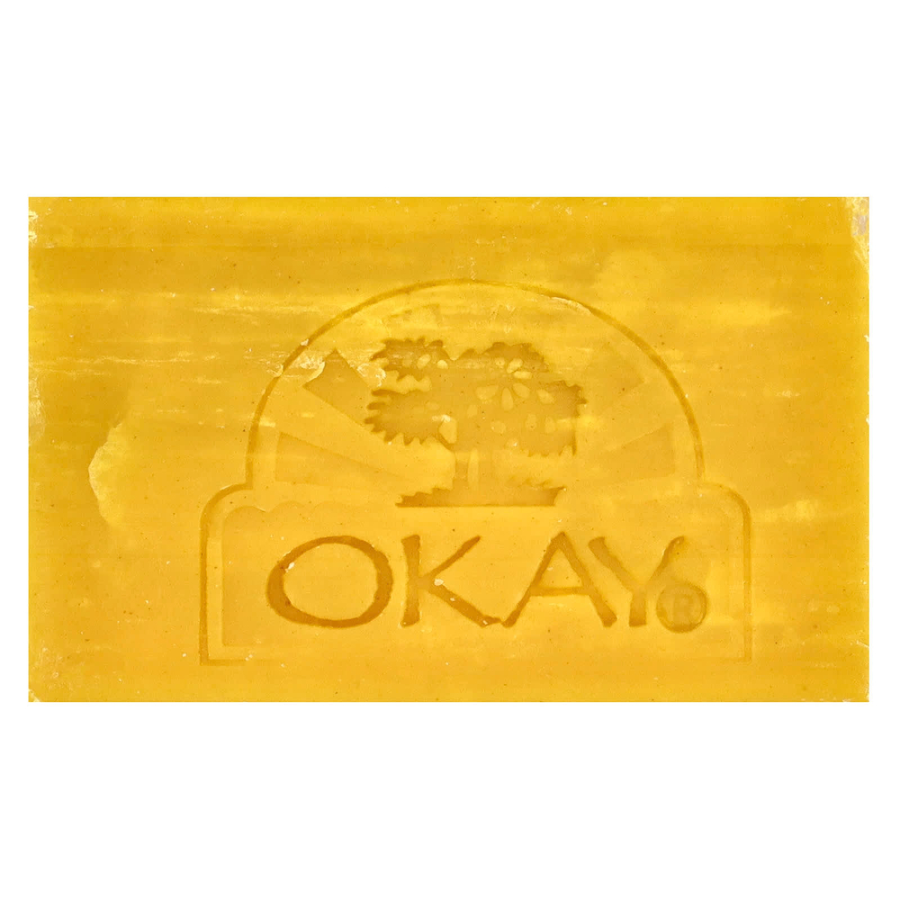 Okay Pure Naturals, Натуральное мыло с куркумой, для лица и тела, 155 г (5,5 унции)