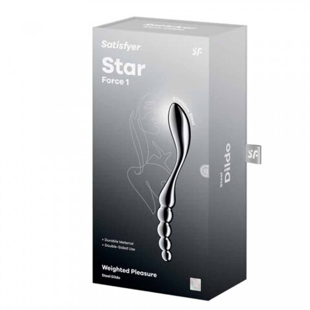 Металлический фаллоимитатор Satisfyer Star Force 1 (21*3)