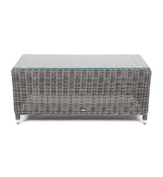 "Кон Панна" столик журнальный из искусственного ротанга, цвет графит