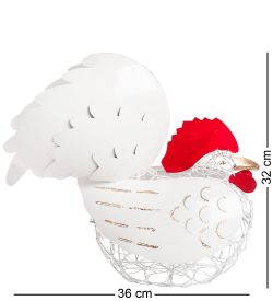 Decor and Gift 53-003 Корзинка бол. «Петух»