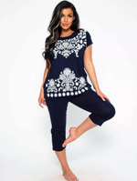 [m]Пижама х/б бриджи+футболка УБФ00015