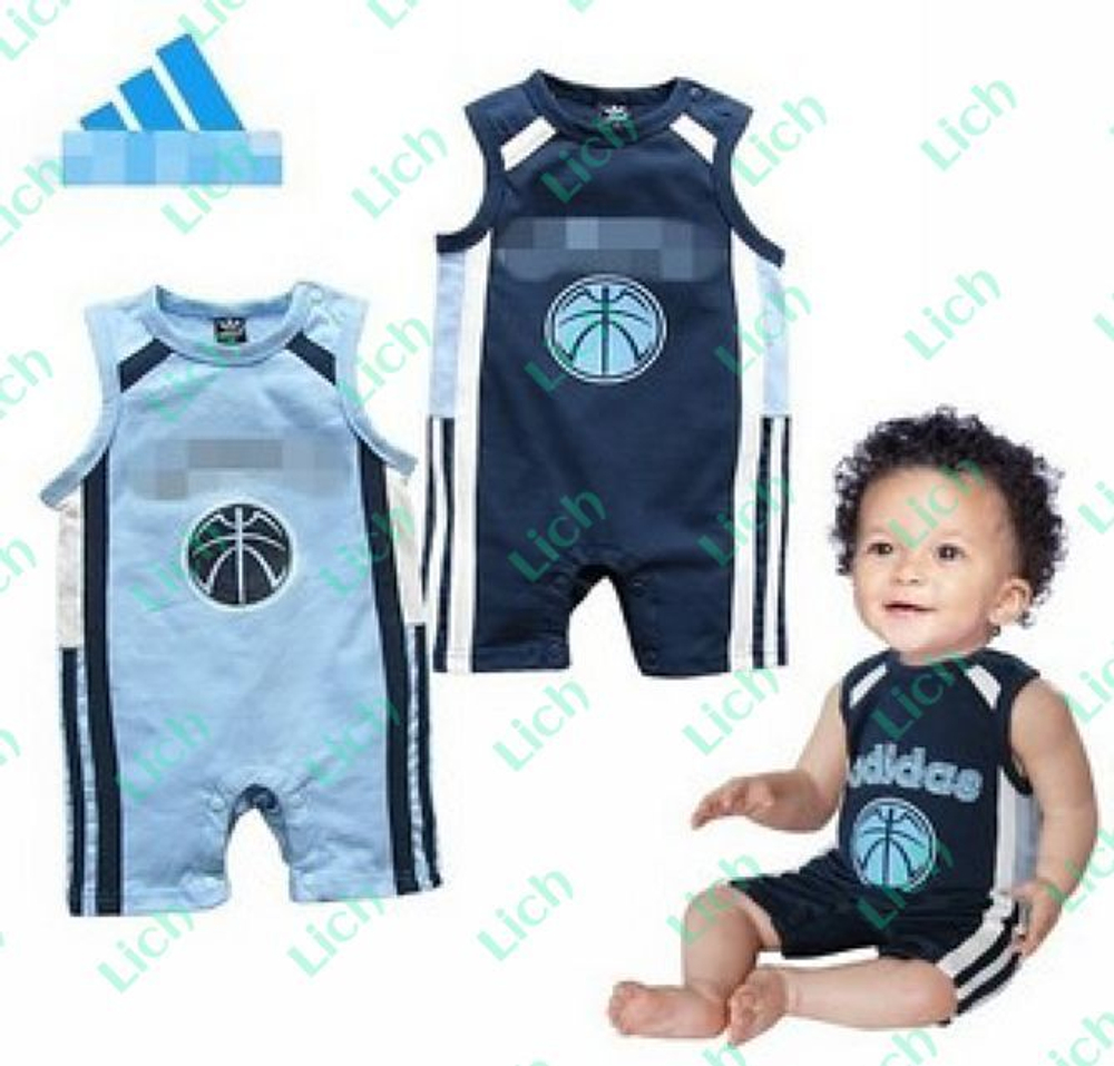 Песочник детский без рукавов с принтом баскетбольного мяча