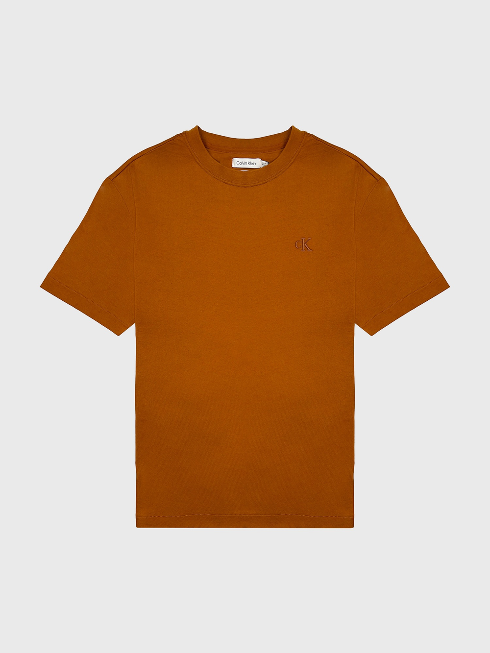 Футболка Calvin Klein Relaxed Fit Archive Logo Ochre