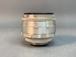 Helios-44 Серебристый. Вмятина на ободе