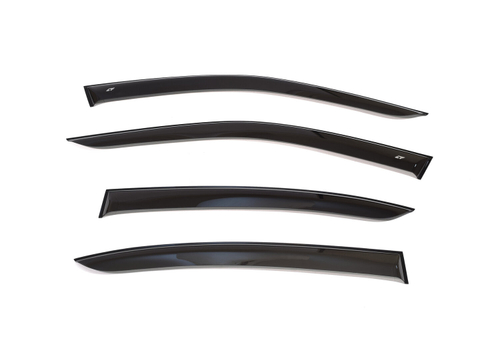 Дефлекторы боковых окон Cobra Tuning на Jaquar S-type седан 1998-2008 широкие арт.JE20599