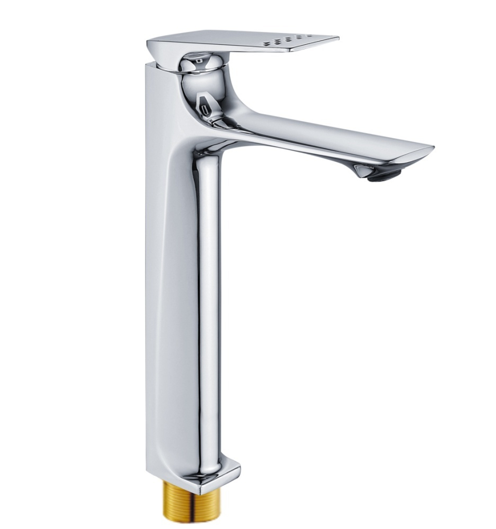 11020 Смеситель од. для раковины-чаши (ХРОМ) HANSEN (10/1шт)