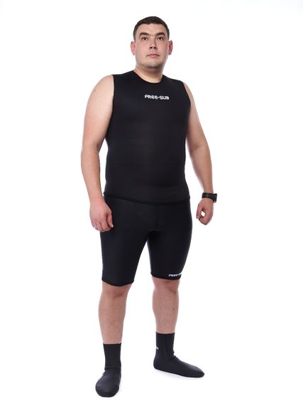 Майка Free-Sub Athlete smoothskin/лайкра двусторонняя неопреновая 3 мм